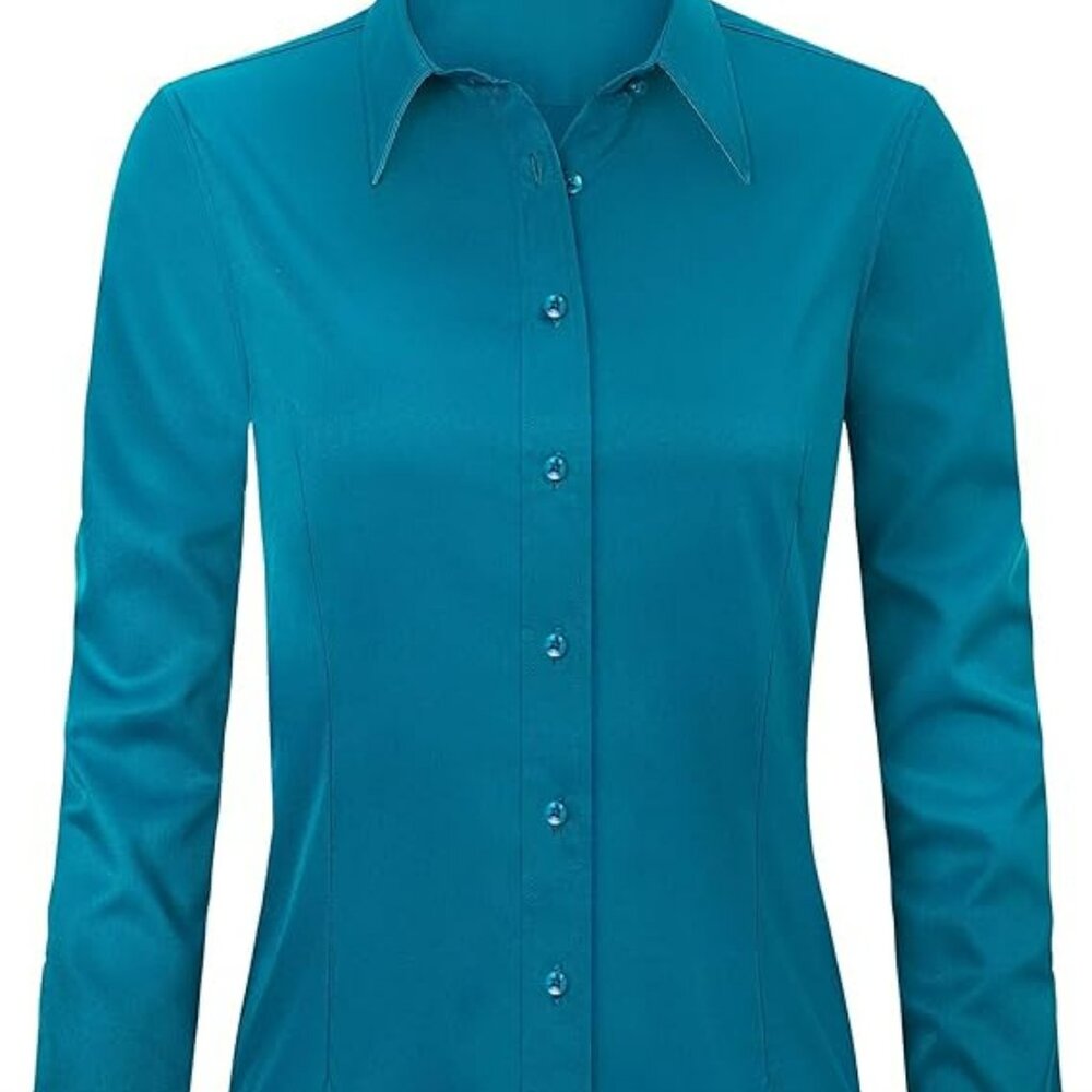 Business Casual Long Sleeve Button Down